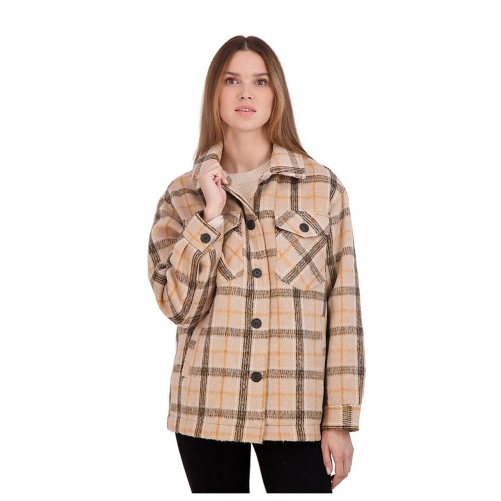 Sebby Plaid Shacket